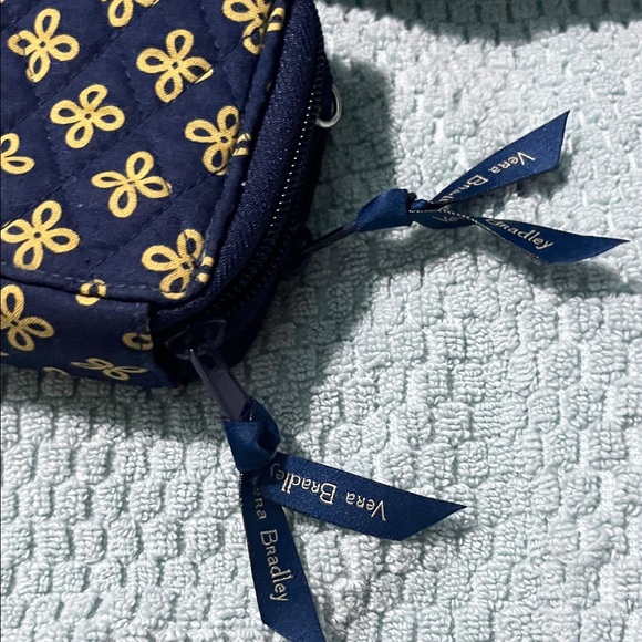 Vera Bradley United States Navy Naval Academy Collegiate RFID All in Wristlet.